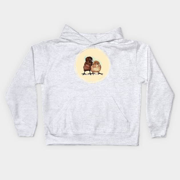 Two Good Eggs Kids Hoodie by FishWithATopHat